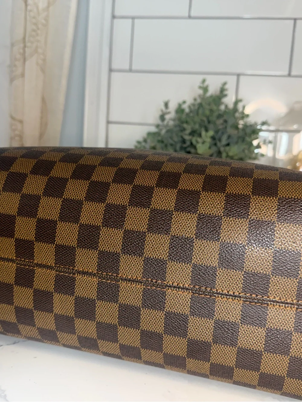 Authentic Louis Vuitton Nolita Damier Handbag – Vintage 2003 with printed COA